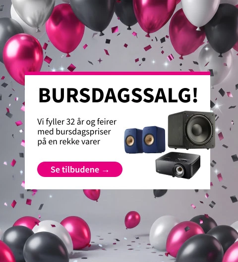 Bursdagssalg hos soundgarden